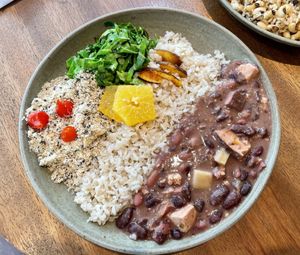 Feijoada at Gaia Art and Cafe in Rio De Janeiro