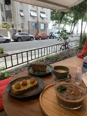 Food  at Gaia Art and Cafe in Rio De Janeiro