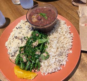 Feijoada  at Gaia Art and Cafe in Rio De Janeiro