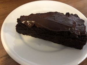 Chocolate cake - delicious   at Gaia Art and Cafe in Rio De Janeiro