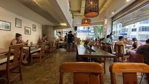   at Gaia Art and Cafe in Rio De Janeiro