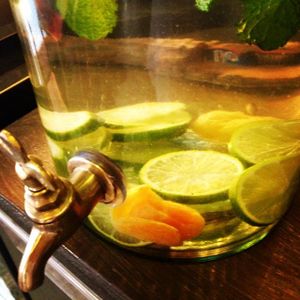 água aromatizada at Gaia Art and Cafe in Rio De Janeiro