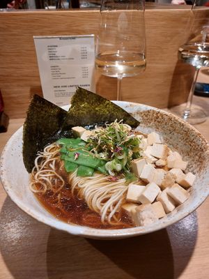 Vegan ramen at Nanban in Luxembourg City