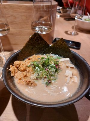 Vegan tantanmen at Nanban in Luxembourg City