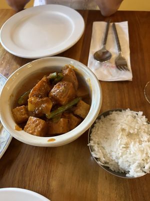 Tofu curryy  at Thai Grille in Westerville