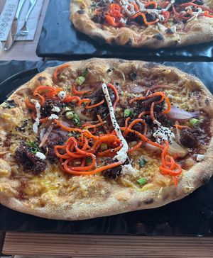 Vegan pizza!  at The Three Tuns in Lichfield