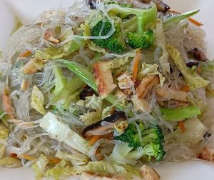 Chrystal Noodles at Amita Garden in Ukiah