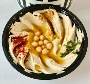 Hummus  at Baba Ghanouj - Al Barsha in Dubai