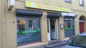 The outside at Loving Hut - St. Hanshaugen in Oslo