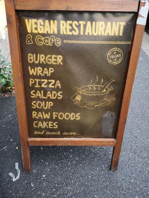 Outside at Loving Hut - St. Hanshaugen in Oslo