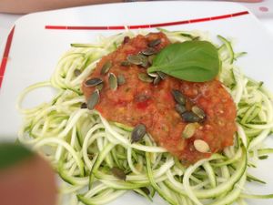 No. 11 Raw Spagetti at Loving Hut - St. Hanshaugen in Oslo