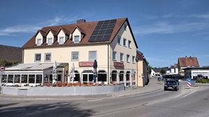 Front view at King Masala in Wertingen
