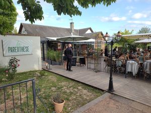 Restaurant at La Parenthèse in Giverny