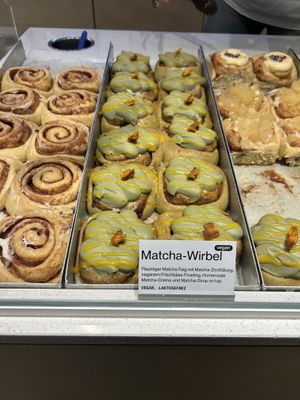 matcha 5,30€  at zimtwirbel  in Linz