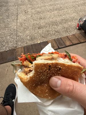   at Holy Cow Vegan Burgers in Sunshine Coast