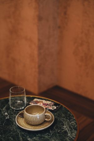 Coffee at John Silver Original Bistroffee in Marseille