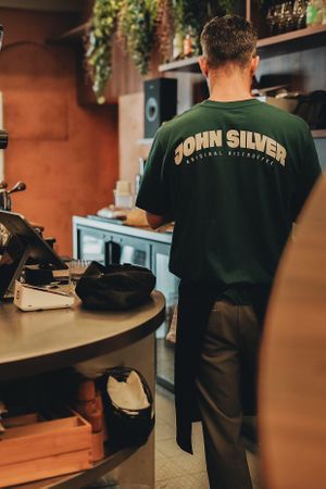 People at John Silver Original Bistroffee in Marseille
