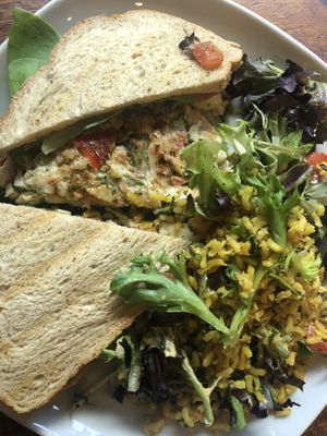 Palm Toona Melt at The New Vegan in Delray Beach