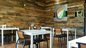 interior  at The New Vegan in Delray Beach