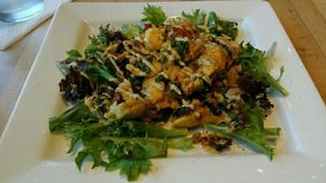 raw curry plantains  at The New Vegan in Delray Beach