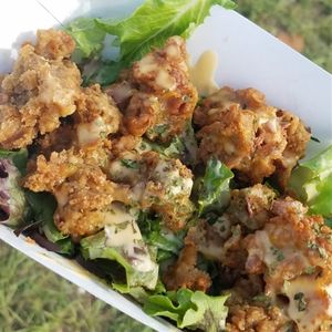 Vegan Fried Chickn at The New Vegan in Delray Beach