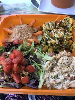 Raw sampler  at The New Vegan in Delray Beach