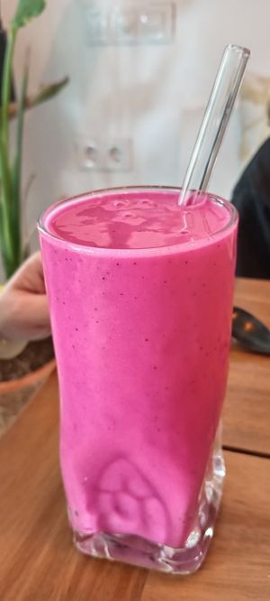 Pink Passion Smoothie at PLANT SHACK    in Mallorca