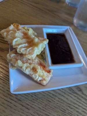 Tempura veggie appetizer at Hinoki Sushi  in Reno