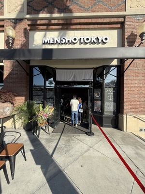 Entrance   at Mensho Tokyo in Culver City