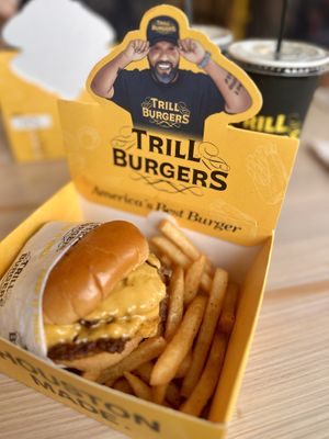 OG Vegan Combo   at Trill Burgers  in Spring