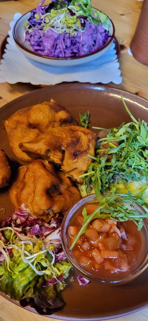 Cauliflower Wings at Fegefeuer in Muenster