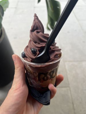 Açai softserve  at Nudes in Barcelona