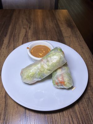 Basil roll vegetable   at Thai Chilli in Mobile