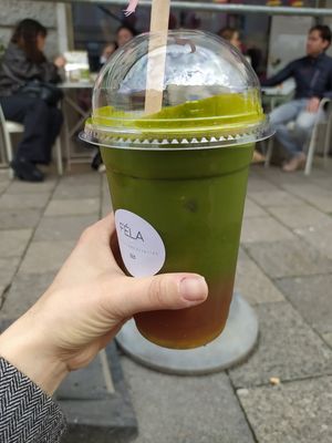Matcha Lemonade at FÉLA in Munich
