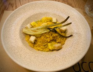 Orzo dish at The Açaí Restaurant in Rhodes