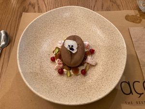 Dessert at The Açaí Restaurant in Rhodes