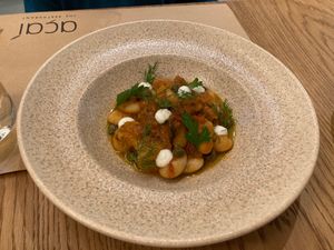 Gigante beans at The Açaí Restaurant in Rhodes