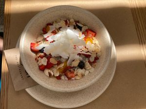 Bowl for brunch at The Açaí Restaurant in Rhodes