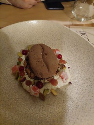 Acai halva at The Açaí Restaurant in Rhodes