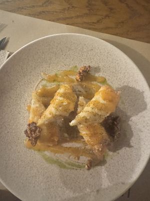Crispy feta  at The Açaí Restaurant in Rhodes