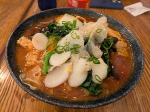 Finished dish at SHU HERO MALATANG in Barcelona
