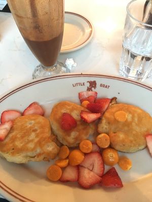 The maple crumpets  at Little Goat Diner in Chicago