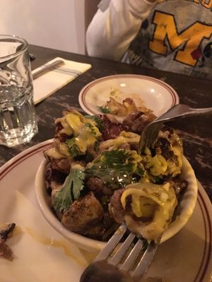 The vegan fries!!!  at Little Goat Diner in Chicago