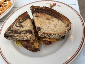 Patty melt  at Little Goat Diner in Chicago
