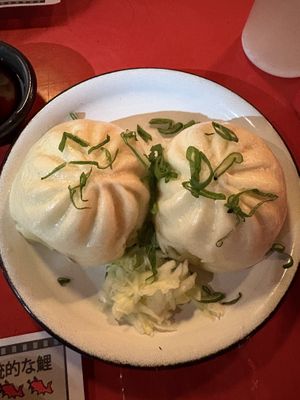 Baos de hongos  at KOI Dumplings - Palermo in Buenos Aires