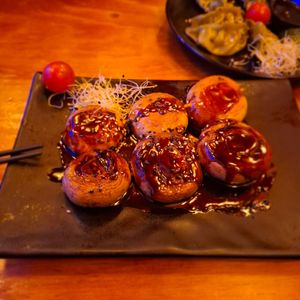 Yakitori champignons 🍄‍🟫🥢 at Susanoo Ramen in Toulouse