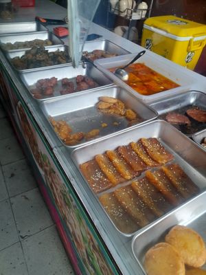 Com chay selection at Cơm chay Diệu Vy in Ho Chi Minh City