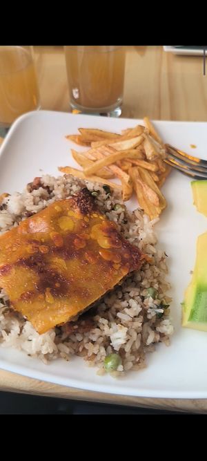 menú del día era Vegchona at La Jungla Veg - San Felipe in Bogota