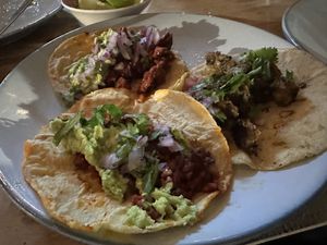 Tacos  at Raices in San Andres Cholula