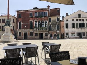 seating area and view at Orient Experience II in Venice
